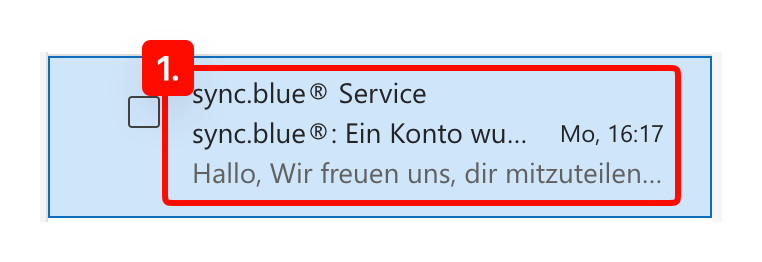 sync.blue® Service